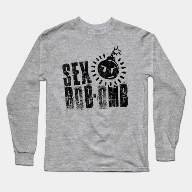 Sex Bob-Omb Long Sleeve T-Shirt by MindsparkCreative